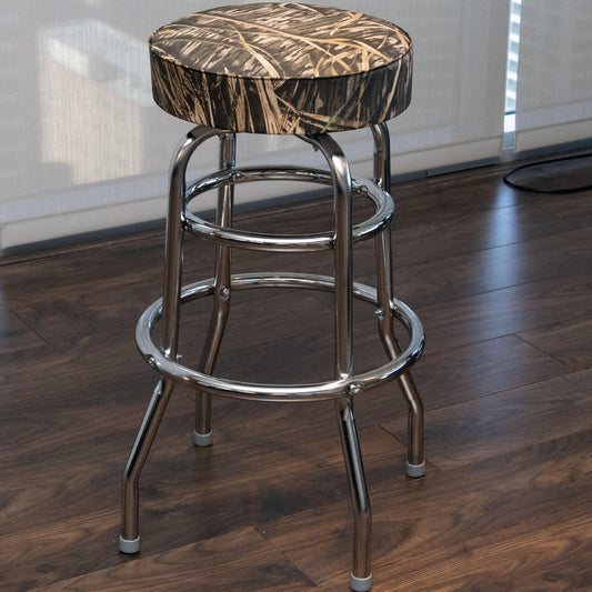 Mossy Oak Shadowgrass Camouflage Bar Stools