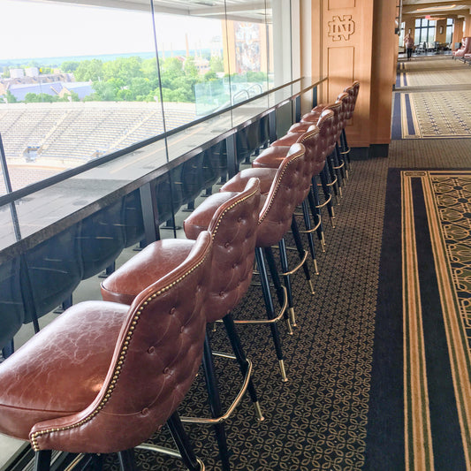 Richardson Seating furniture used at Notre Dame Stadium