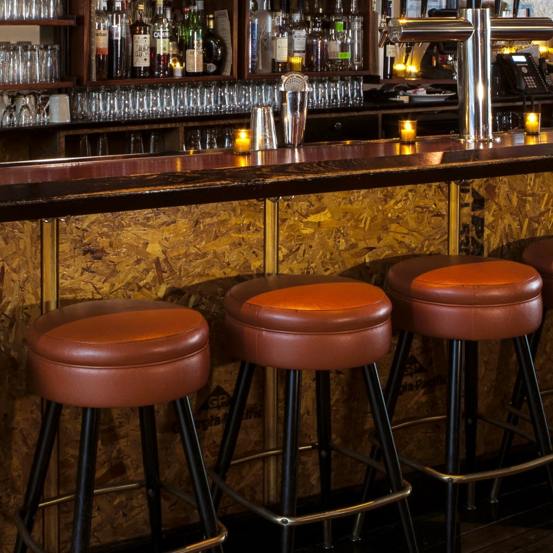 Signature Backless Swivel Bar Stool