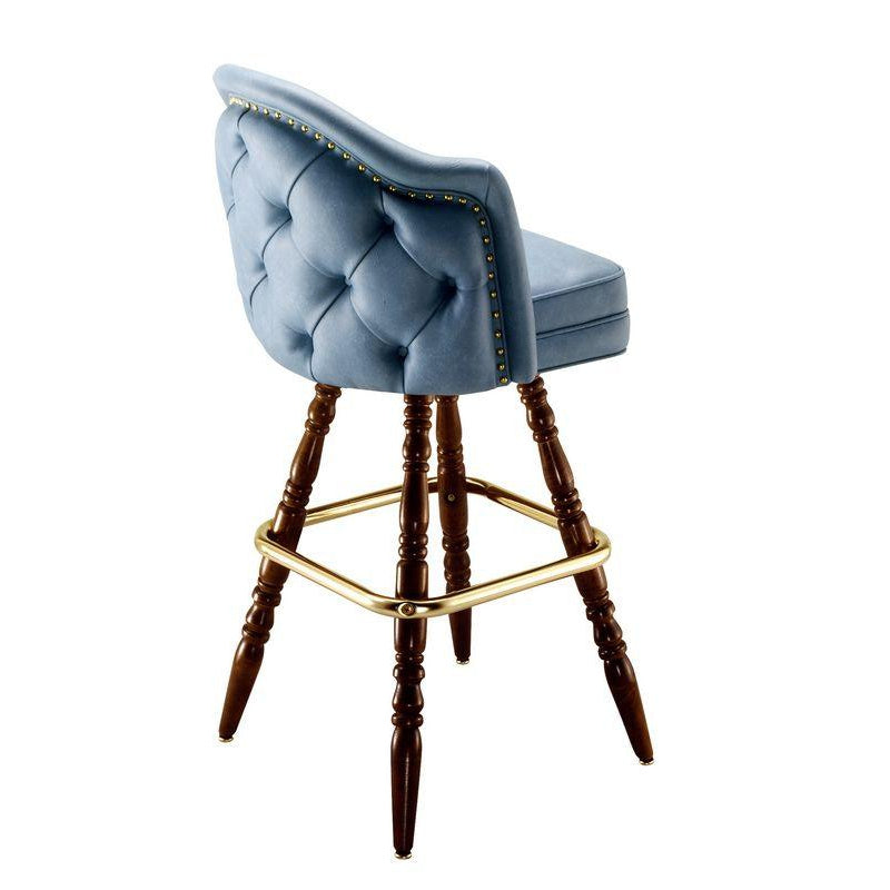 Button Tufted Back Bar Stool-Richardson Seating