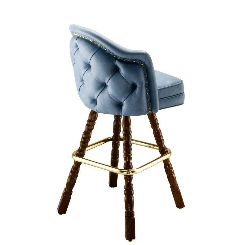 Button Tufted Back Bar Stool-Richardson Seating