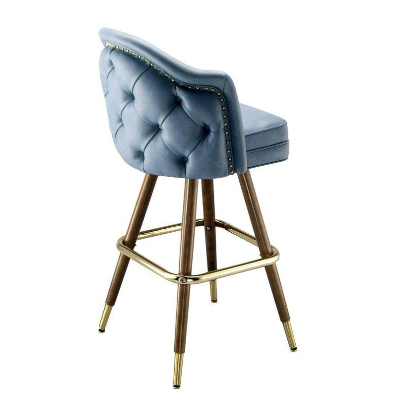 Button Tufted Back Bar Stool-Richardson Seating