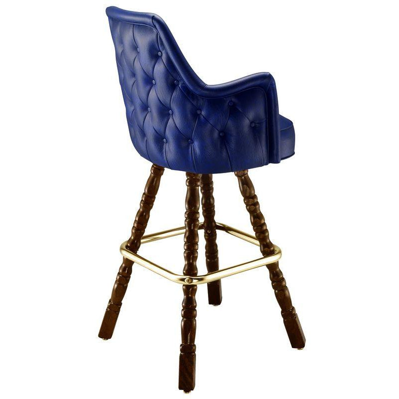 Button Tufted High Back Stool-Richardson Seating