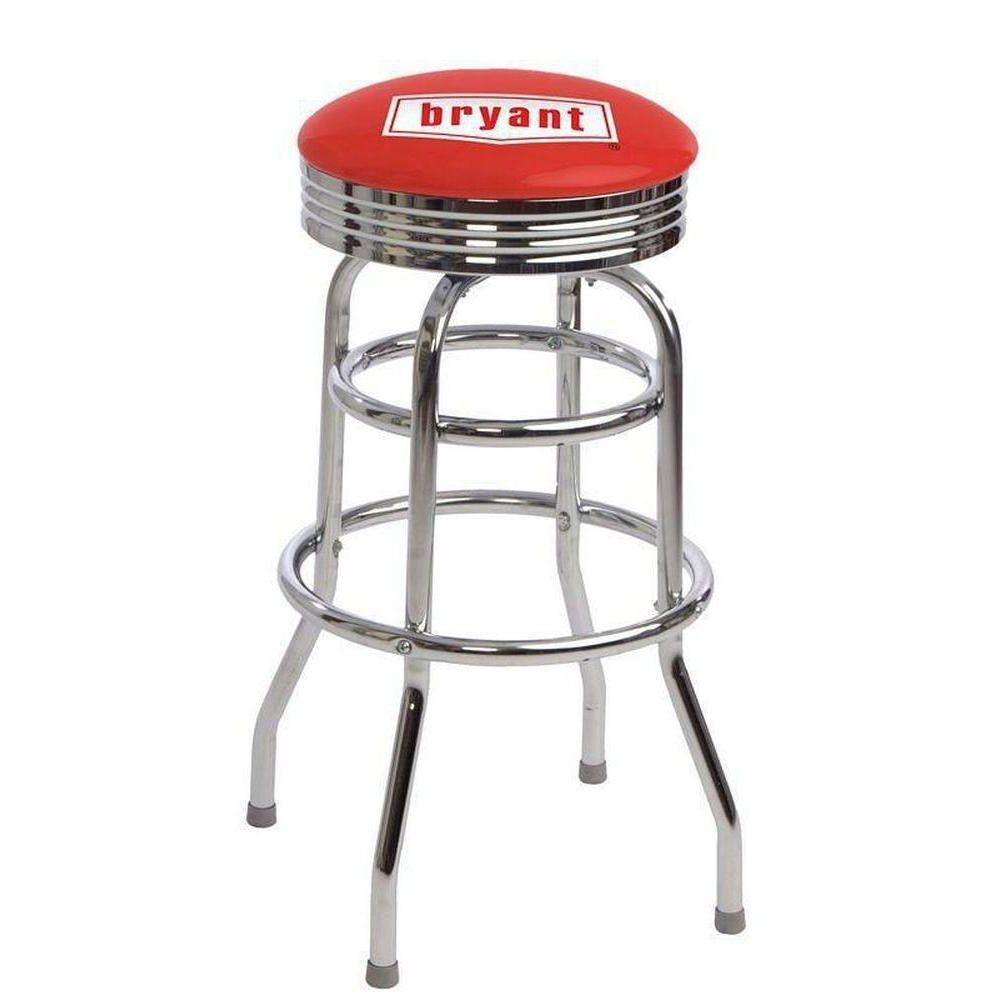 Chrome Logo Bar Stool - 1971-Richardson Seating