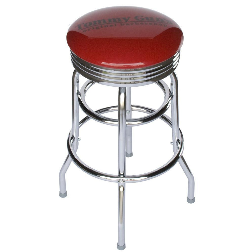 Chrome Logo Bar Stool - 1971-Richardson Seating