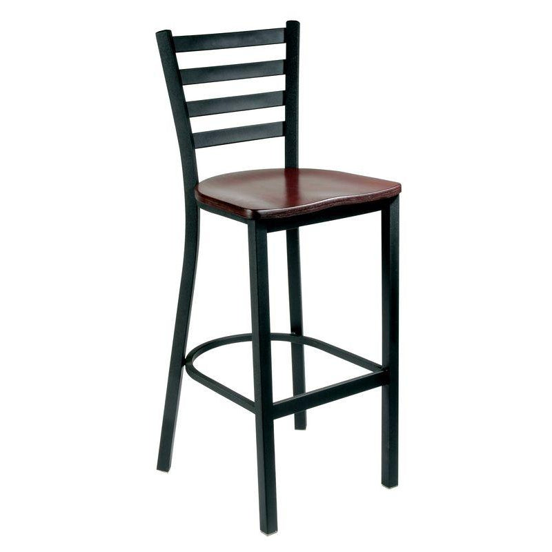 Metal Ladder Back Bar Stool-Richardson Seating