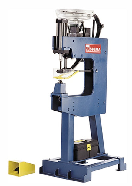 Riveting Sigma T Nuts into a circular piece of wood