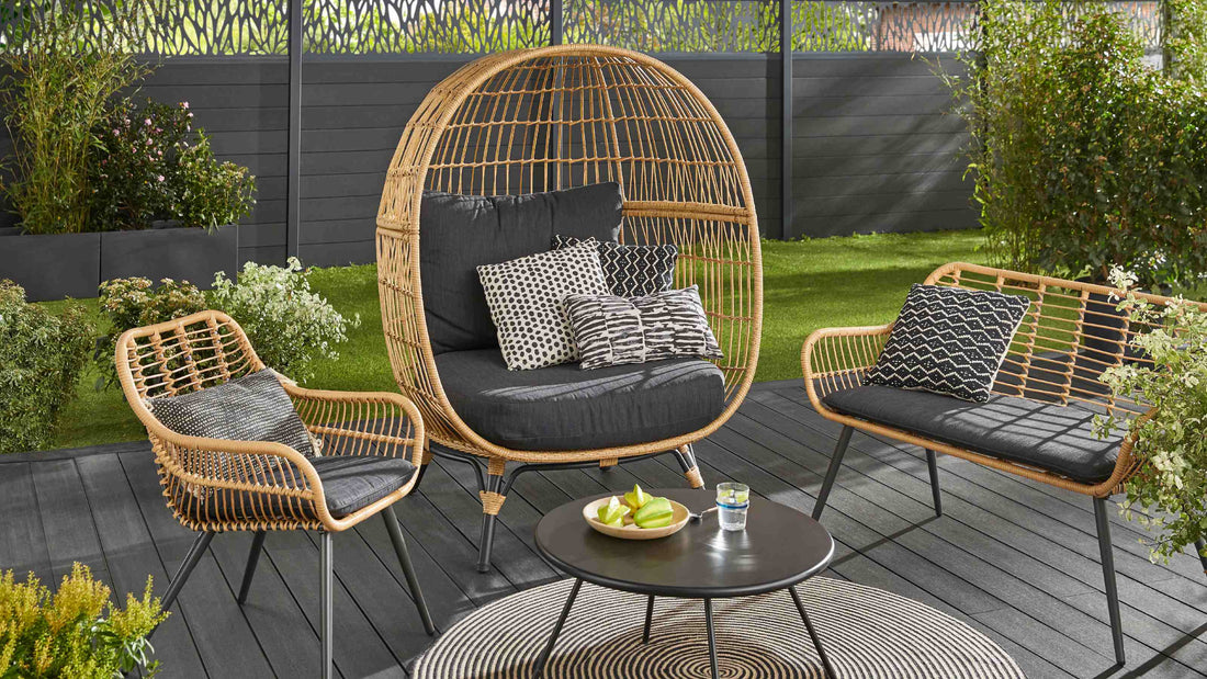 Garden furniture: Materials, prices, and maintenance