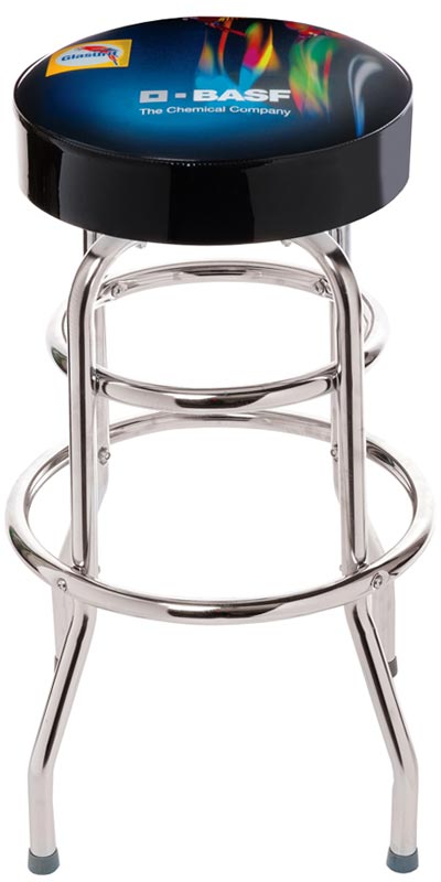 Where to get American made logo bar stools?