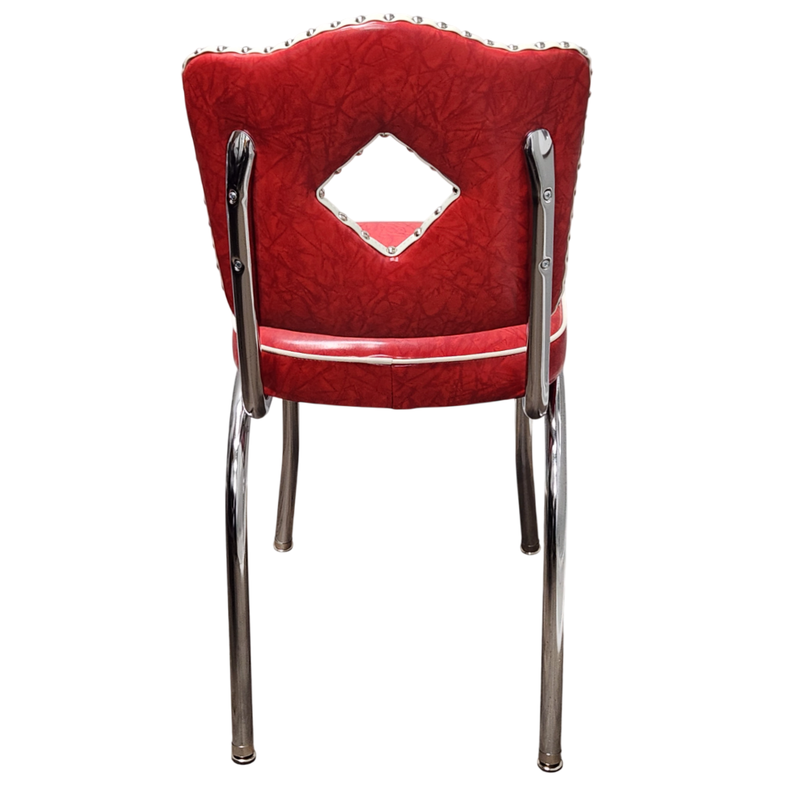 Diamond Cut High Back Diner Chair