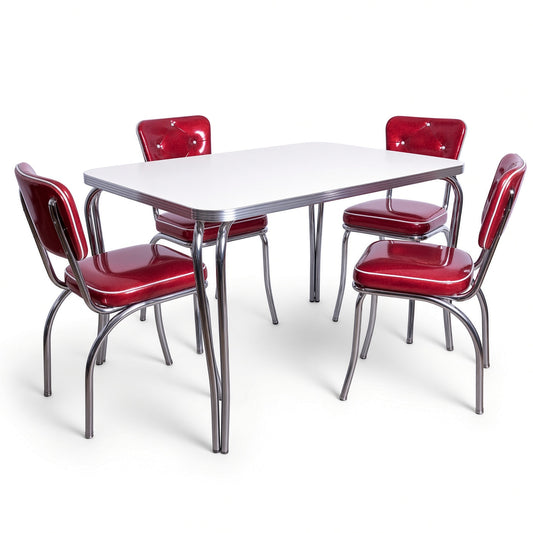 Retro Table and Chair Set