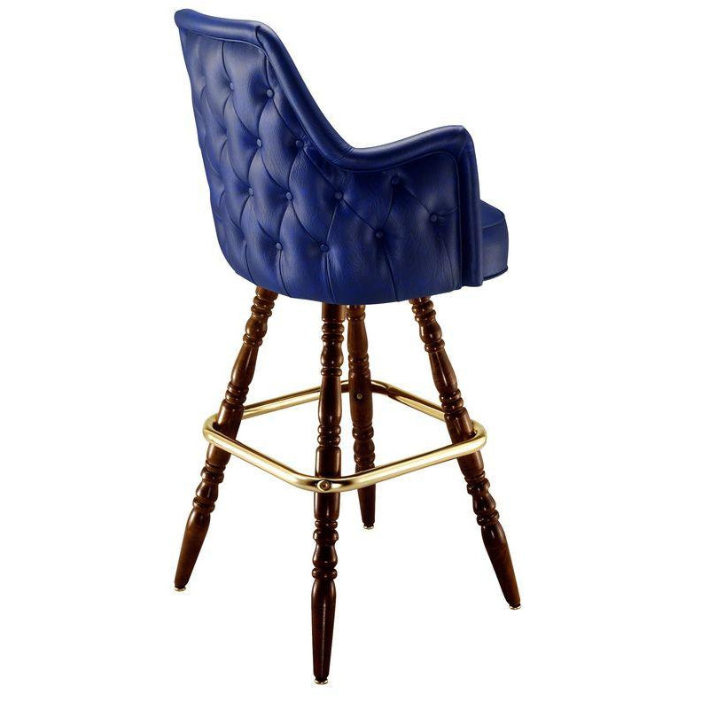 Button Tufted High Back Stool-Richardson Seating
