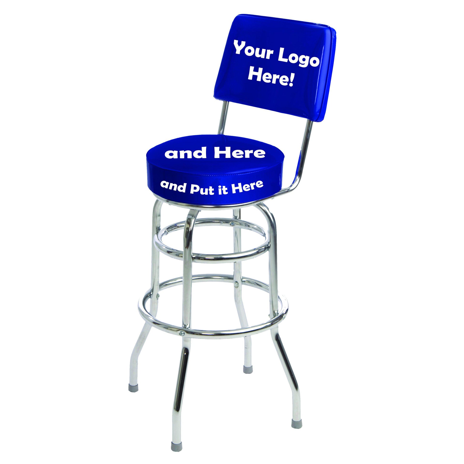 Custom Logo Bar Stool - 1958-Richardson Seating