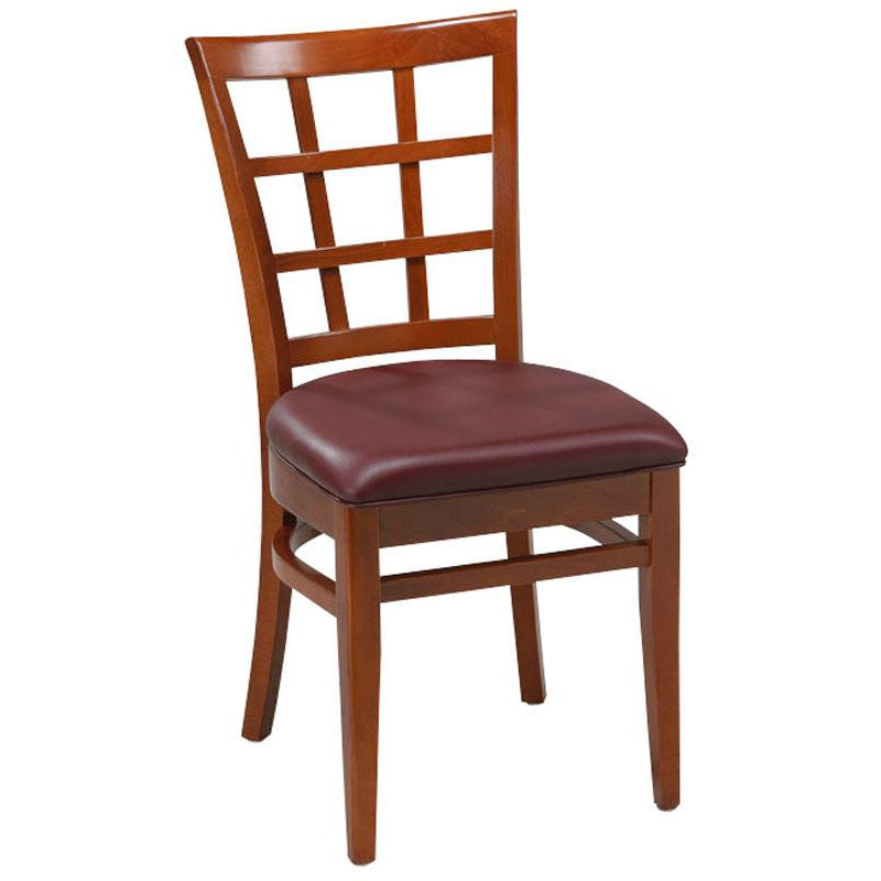 Lattice Back Beech Wood Chair-Richardson Seating