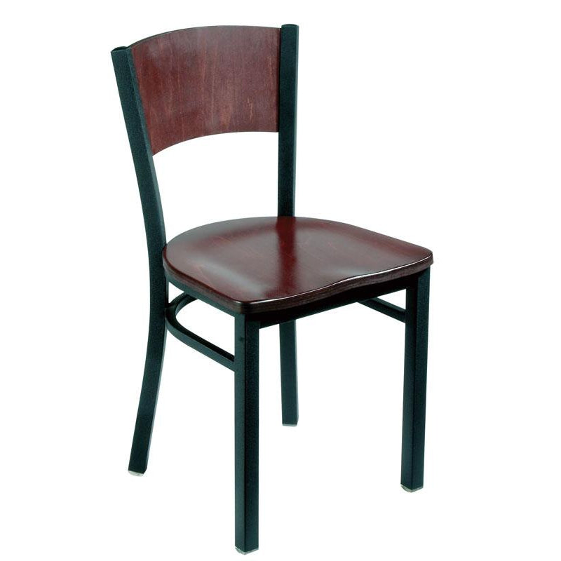 Metal Chair with a Wood Back-Richardson Seating