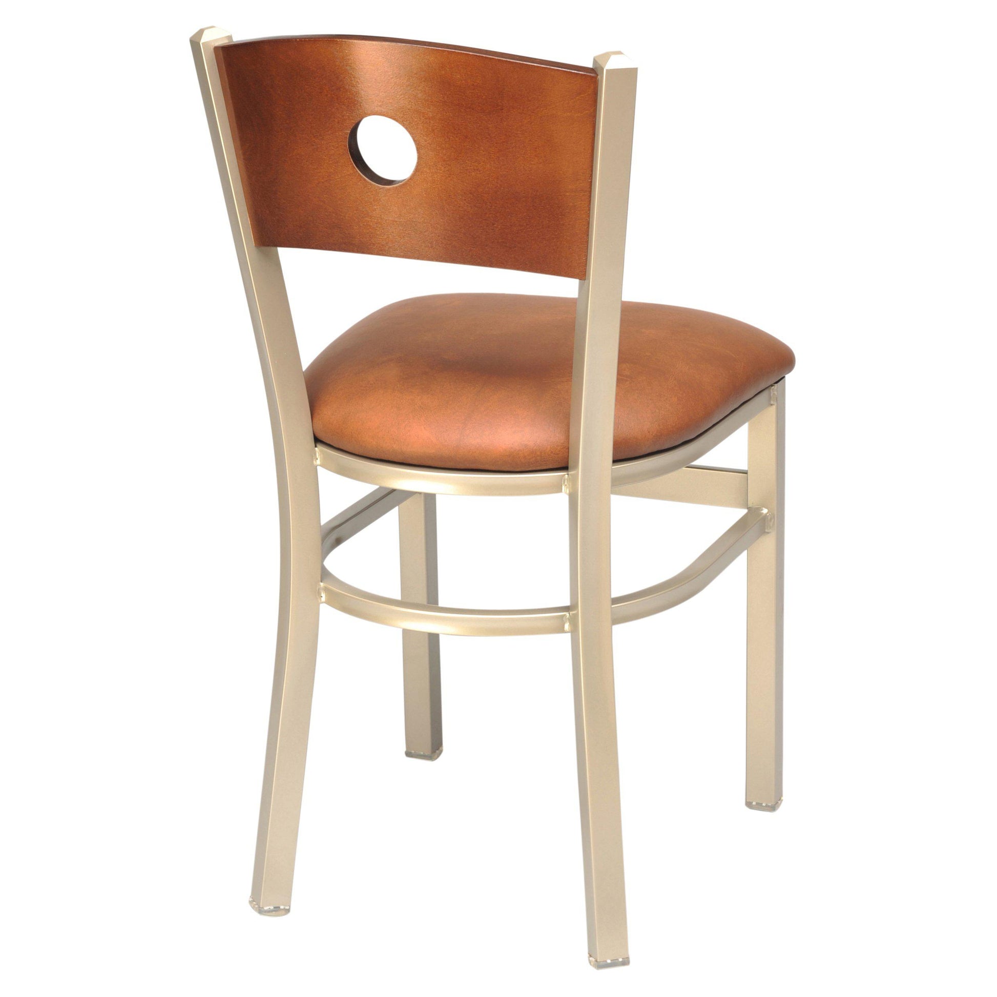 Metal Chair with a Wood Back-Richardson Seating