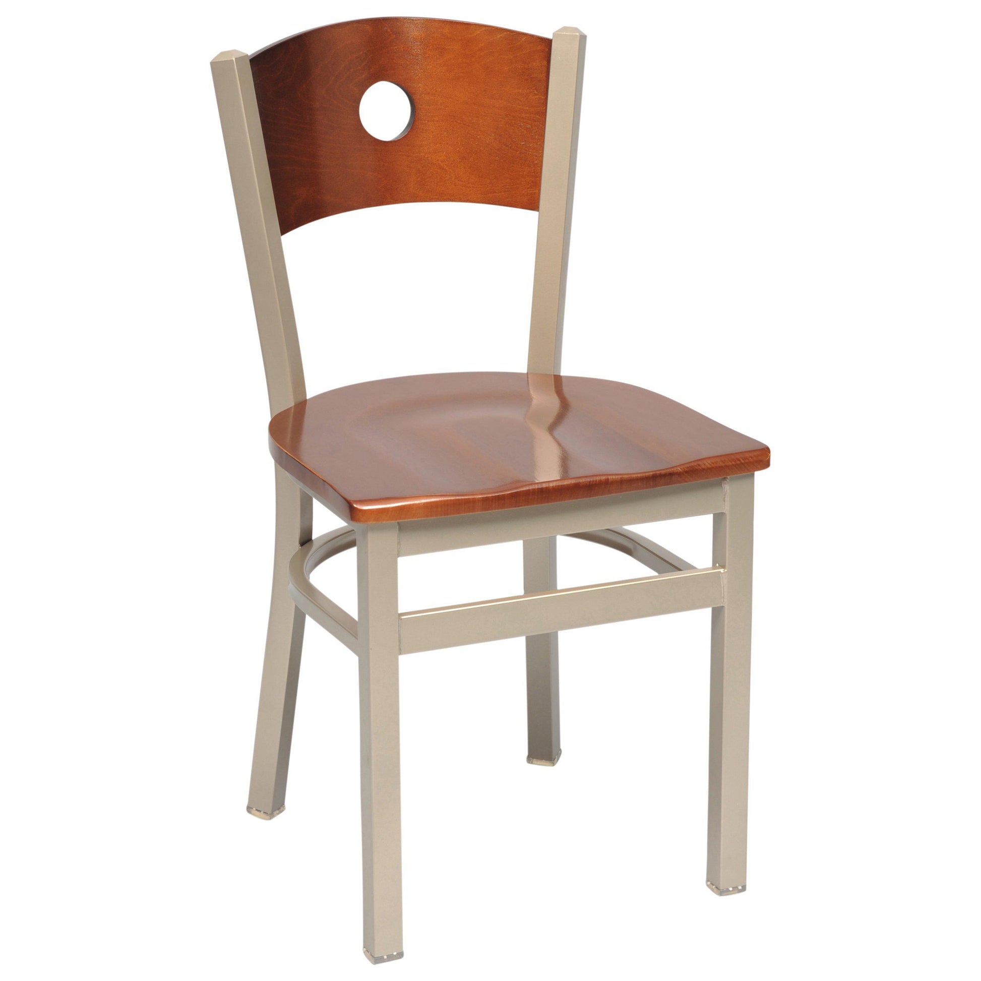 Metal Chair with a Wood Back-Richardson Seating