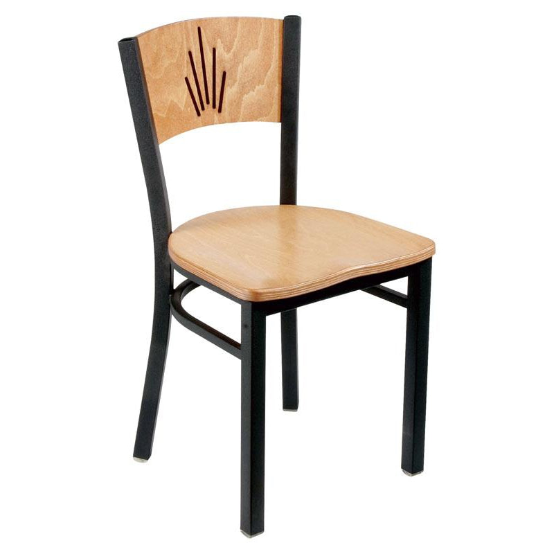 Metal Chair with a Wood Back-Richardson Seating