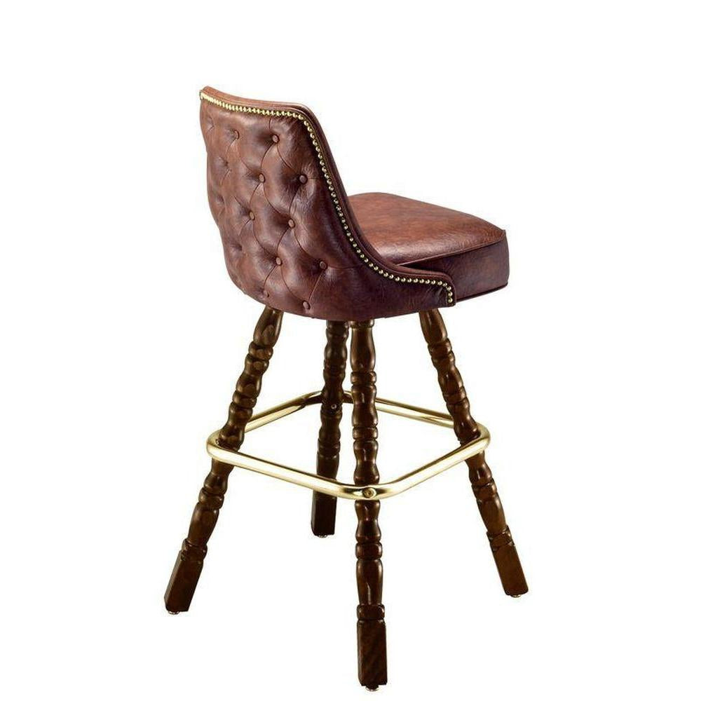 Nail Head Tufted Bar Stool-Richardson Seating