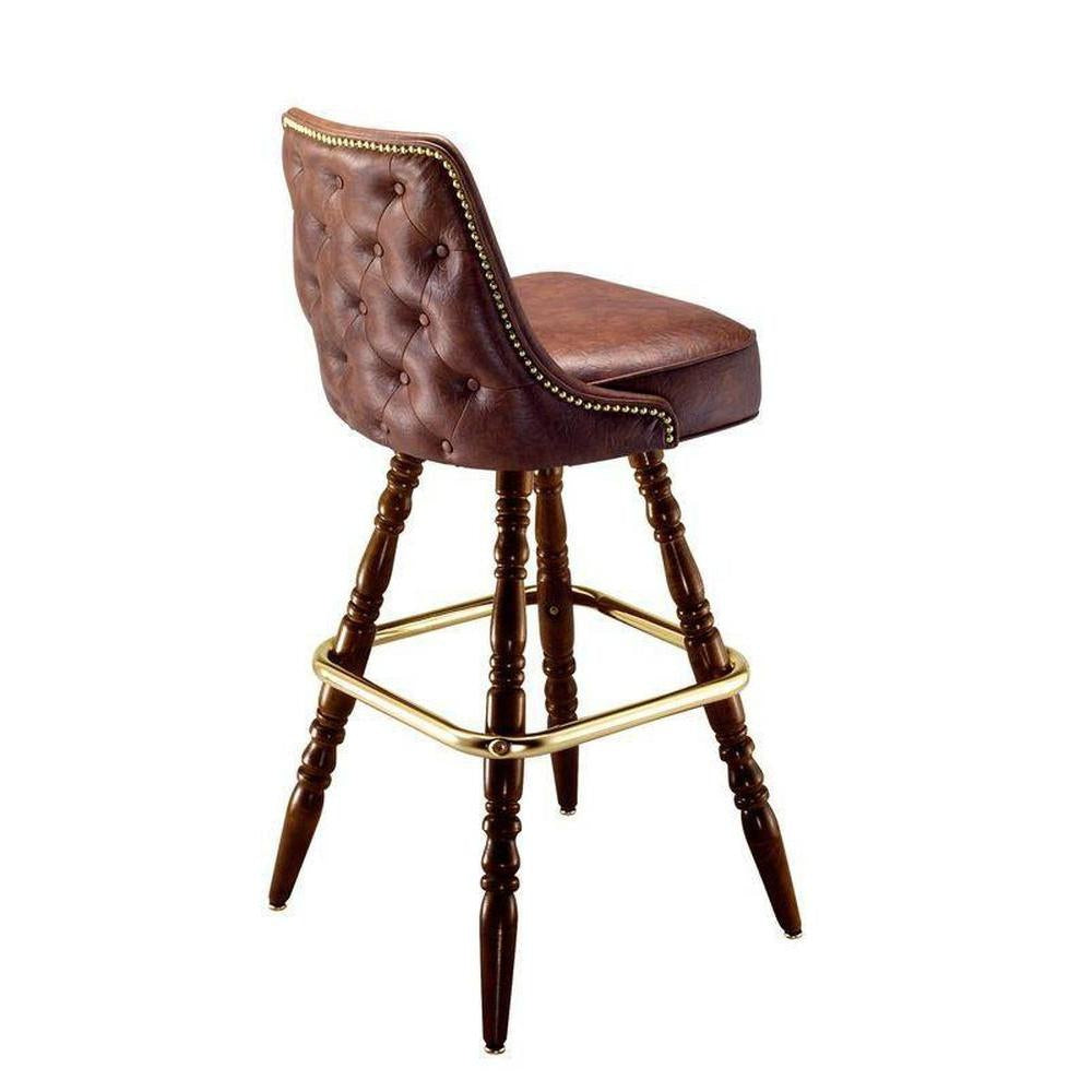 Nail Head Tufted Bar Stool-Richardson Seating