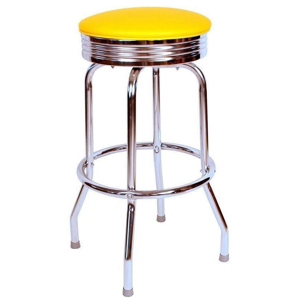 Sing Ring Chrome Stool-Richardson Seating